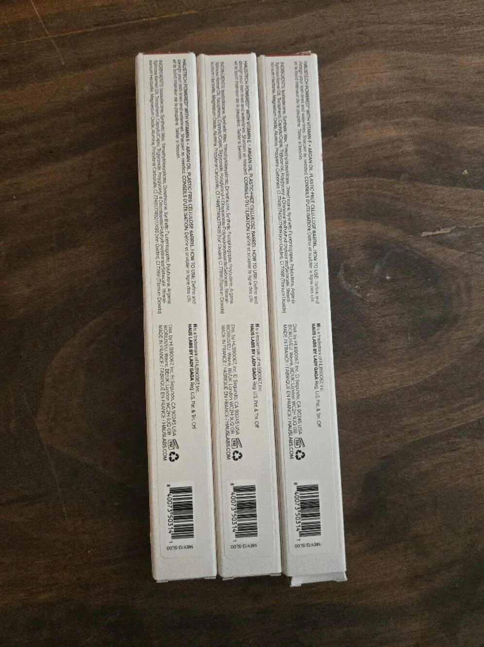 Set Of 3 Haus Labs Optic Intensity Eco Eyeliner - Sienna Matte